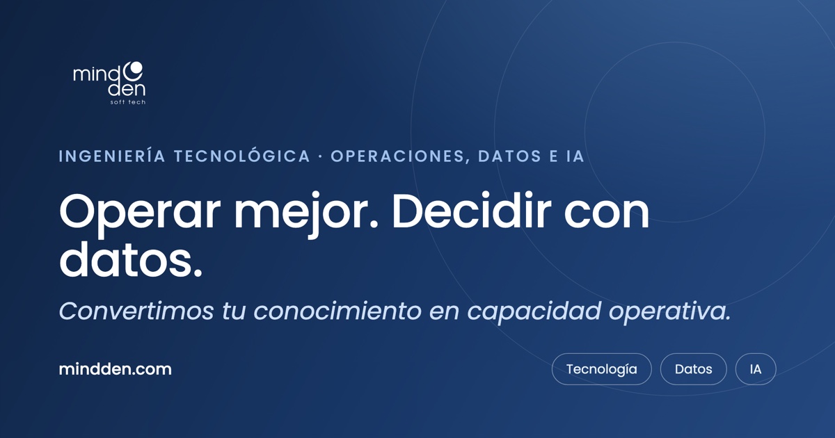 MindDen Soft Tech, informática y tecnología en Alicante