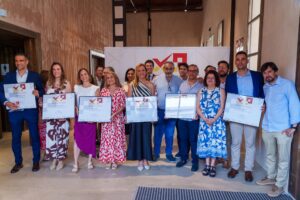 Los premiados en la que ha sido la décima edición de estos reconocimientos | Cámara de Alcoy
